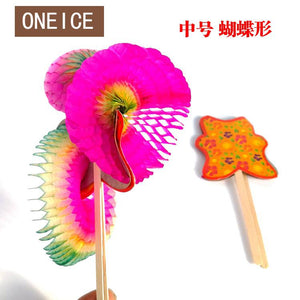 Art Paper Tumbling Variety Magic Woven Flower Toy